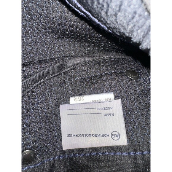 AG Adriano Goldschmied Navy Sequin Ankle Leggings Pants Jeans Size 25 - Picture 8 of 11